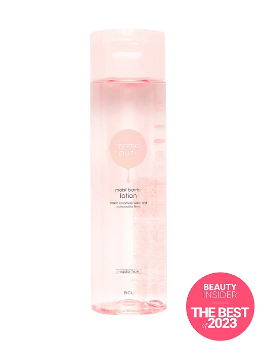 MOMO PURI Тонер-лосьон с пробиотиками, витаминами А, C, E и керамидами "увлажнение и упругость", 200 мл MOMO PURI Тонер-лосьон с пробиотиками, витаминами А, C, E и керамидами "увлажнение и упругость", 200 мл