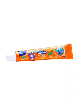 LION Kodomo паста зубная гелевая для детей с 6 месяцев с ароматом апельсина, 40 г