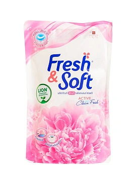 LION Fresh&Soft Гель для стирки всех типов тканей концентрированный "Сладкий Поцелуй", 400 мл