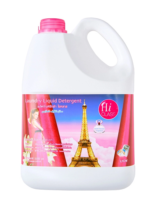 LION Hi-Class Гель концентрированный для стирки одежды "сладкая страсть", 3000 мл