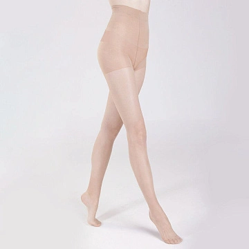 FUKUSKE TOUGH LEG Колготки женские 30 ден, бежевые, размер S-M (2-3)