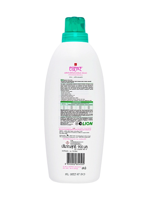 LION Essence AloeVera Гель-концентрат для стирки всех типов тканей с ароматом свежих цветов, 900 мл LION Essence AloeVera Гель-концентрат для стирки всех типов тканей с ароматом свежих цветов, 900 мл