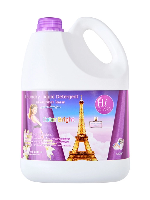 LION Hi-Class Гель концентрированный для стирки одежды, 3000 мл