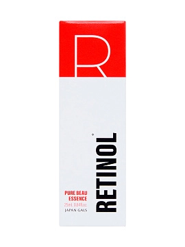 JAPAN GALS Pure Beau Essence Сыворотка  для лица с ретинолом, ниацинамидом и 4 видами гиалуроновой кислоты, 25 мл