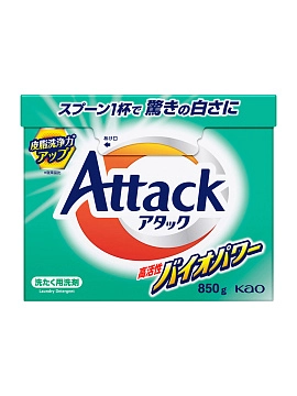 КАО Attack Bio EX Стиральный порошок концентрированный, 850 г