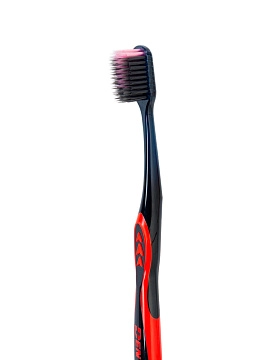 DENTALPRO Black Diamond Щетка зубная многоуровневая с ультратонкой щетиной алмазной формы (жесткая) DENTALPRO Black Diamond Щетка зубная многоуровневая с ультратонкой щетиной алмазной формы (жесткая)