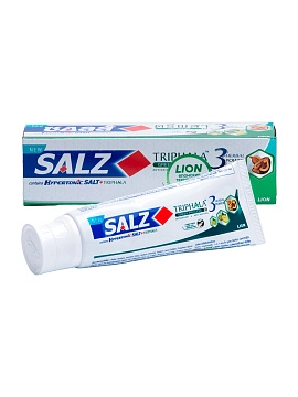 LION Salz Herbal Паста зубная с гипертонической солью и трифалой, 90 г
