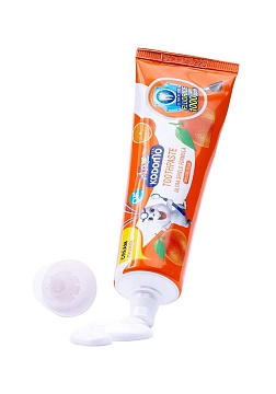 Паста зубная для детей с 6 месяцев с ароматом апельсина, 65 г (уцененный товар)