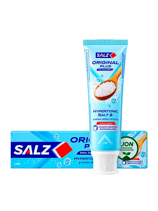 LION Salz Original Паста зубная с коэнзимом Q10, 80 г