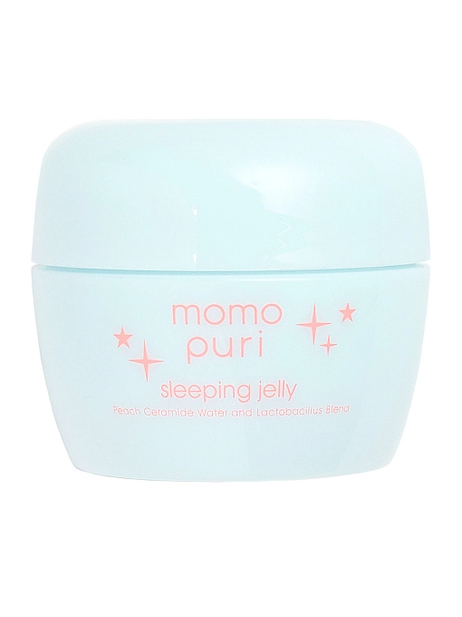 MOMO PURI Крем-флюид ночной с пробиотиками, витаминами А, C, E и керамидами "увлажнение и упругость", 80 г