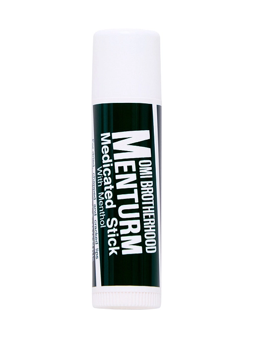 OMI MENTURM Medicated Увлажняющий бальзам для губ с ментолом, 4г