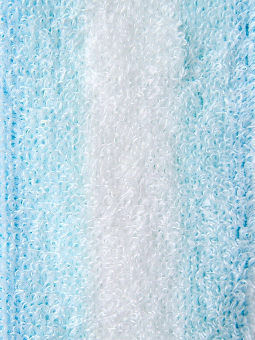 MARNA Rabbit Tail Мочалка-полотенце для тела голубая, мягкая 1 шт MARNA Rabbit Tail Мочалка-полотенце для тела голубая, мягкая 1 шт