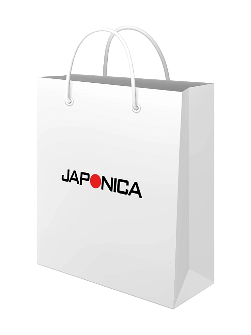 JAPONICA Брендированный пакет, белый 30*35*12см JAPONICA Брендированный пакет, белый 30*35*12см
