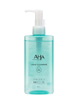 AHA Очищающая сыворотка для снятия макияжа 2-в-1 с фруктовыми кислотами для нормальной и комбинированной кожи, 200 мл