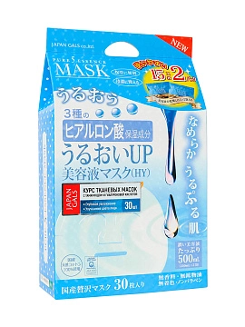 JAPAN GALS Pure5 Essence Tamarind Курс тканевых масок для лица с тамариндом и гиалуроновой кислотой, 2х15 шт
