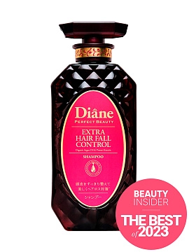 Moist Diane Perfect Beauty Кератиновый шампунь против выпадения и для роста волос, 450 мл