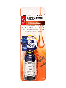 JAPAN GALS Pure beau essence Сыворотка для лица с коллагеном, 25 мл JAPAN GALS Pure beau essence Сыворотка для лица с коллагеном, 25 мл