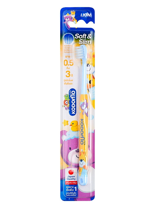 LION Kodomo Щётка зубная для детей от 0,5 до 3 лет LION Kodomo Щётка зубная для детей от 0,5 до 3 лет
