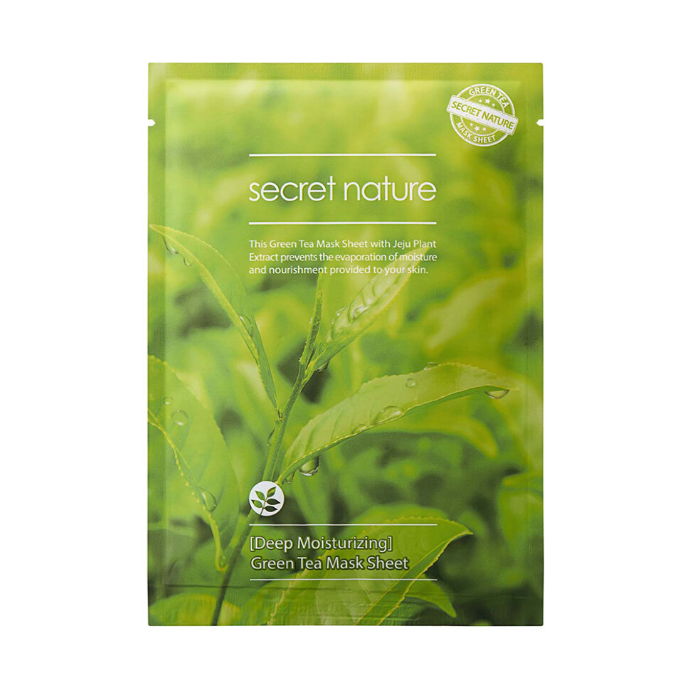 

Secret Nature Маска с зеленым чаем, суперувлажняющая, 25 мл
