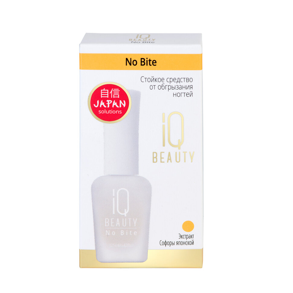 

IQ BEAUTY No Bite Стойкое средство от обгрызания ногтей 12,5 мл