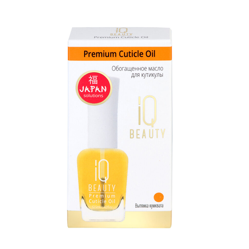 

IQ BEAUTY Premium Cuticle Oil Обогащённое масло для кутикулы 12,5 мл