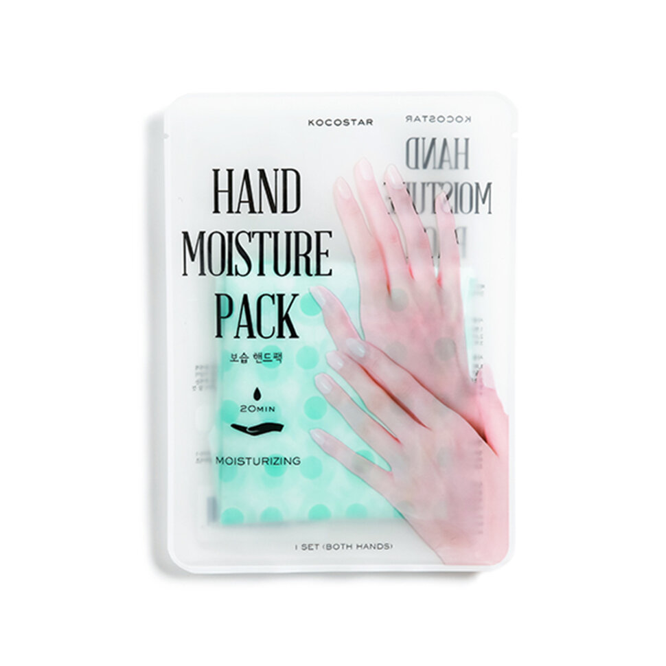 

Kocostar Увлажняющая маска-уход для рук (мятная) 16мл/ HAND MOISTURE PACK (MINT)